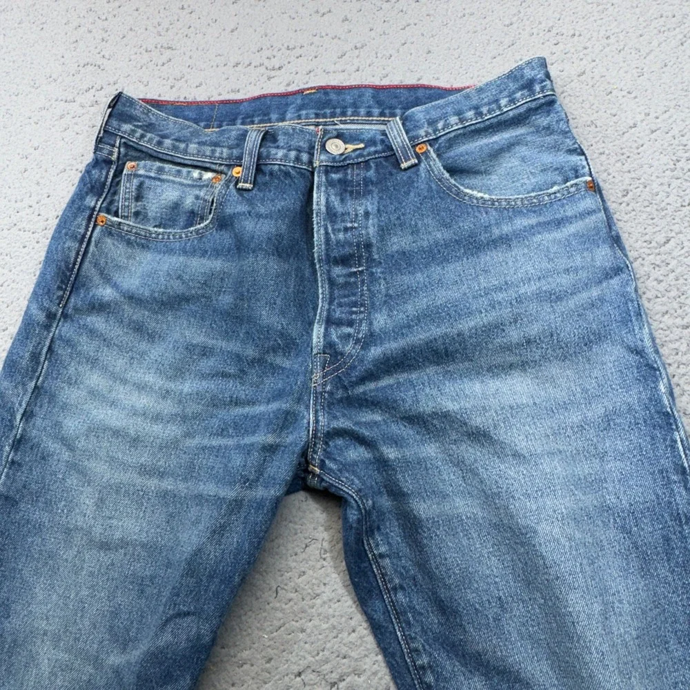 Levis 501 Jeans Mens 32x32 Blue McLaren MP4/4 McLaren F1 2nd Prototype Racing